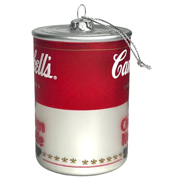 Campbells Chicken Noodle Soup Can GLASS ORNAMENT Collectors Edition 1999-Y2K - Picture 5 of 8